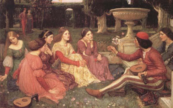 A Tale from The Decameron (mk41), John William Waterhouse